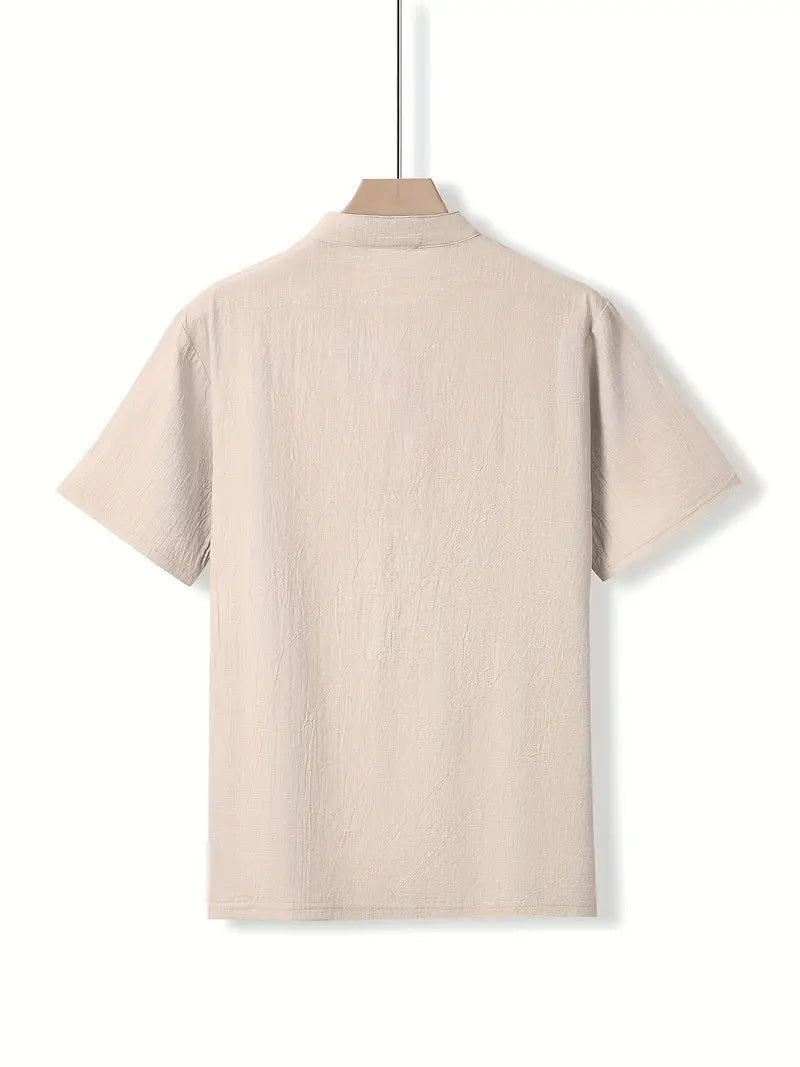 Ethan | Short Sleeve Shirt with Refined Design