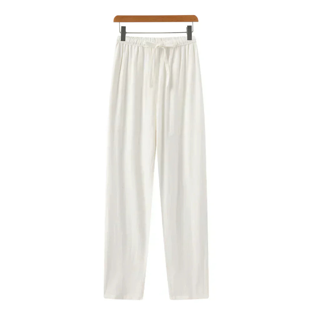 Ronald | Linen Pants with Marrakech Design