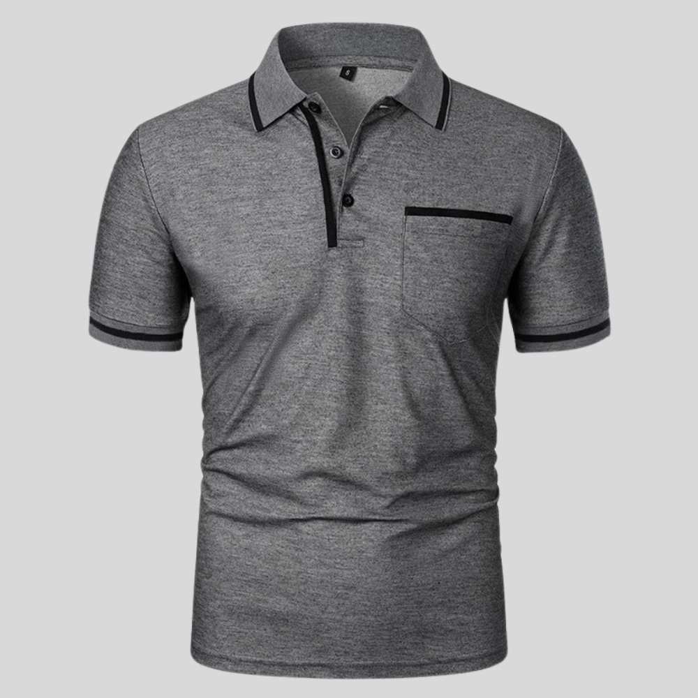 Alexander | Short Sleeve Polo with Tailored Fit