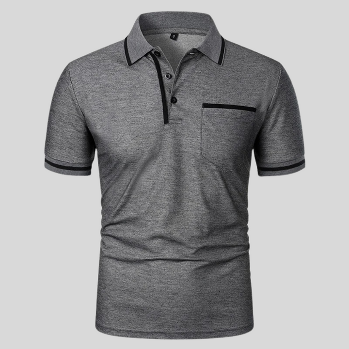 Alexander | Short Sleeve Polo with Tailored Fit