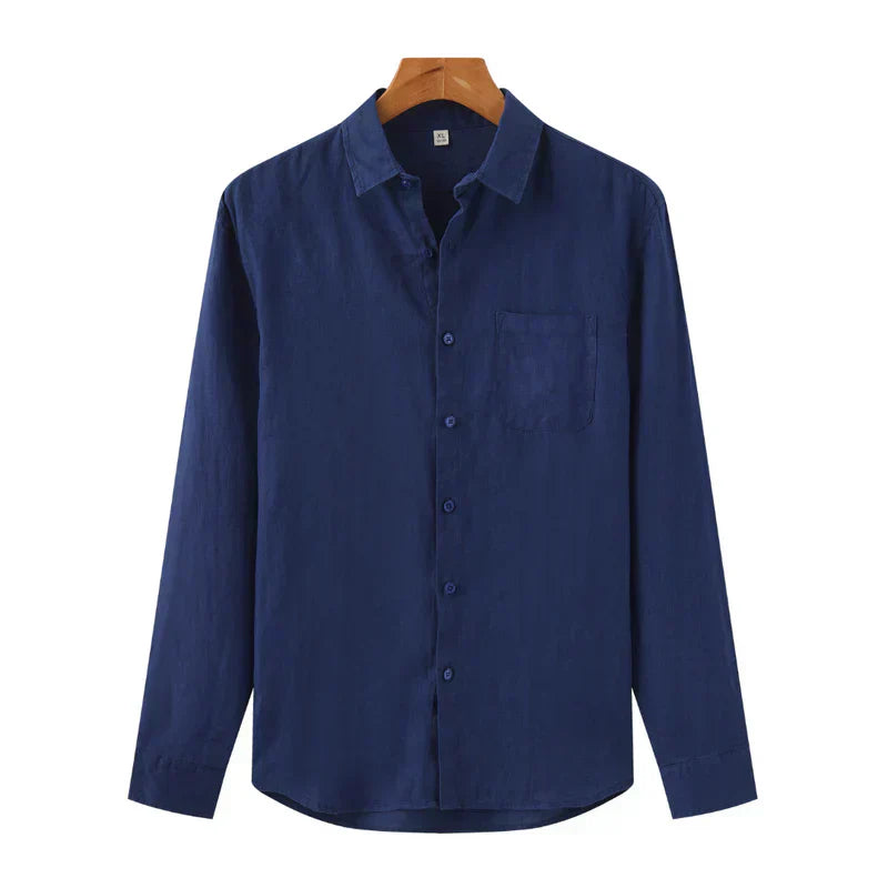 Bryan | Linen Shirt with Cape Town Design
