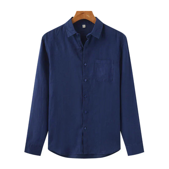 Bryan | Linen Shirt with Cape Town Design
