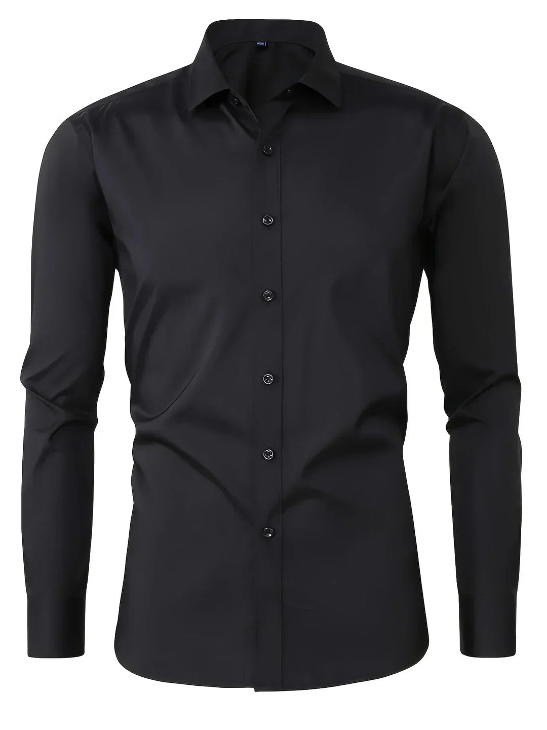 Hunter | Long Sleeve Button-Up Shirt with Refined Design