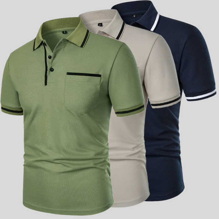 Alexander | Short Sleeve Polo with Tailored Fit