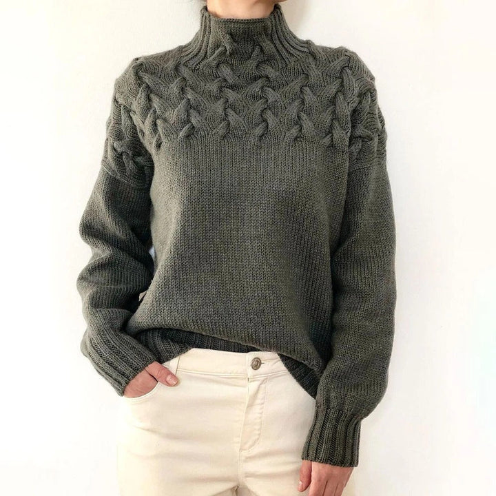 Elena | Knitted Turtleneck with Warmth