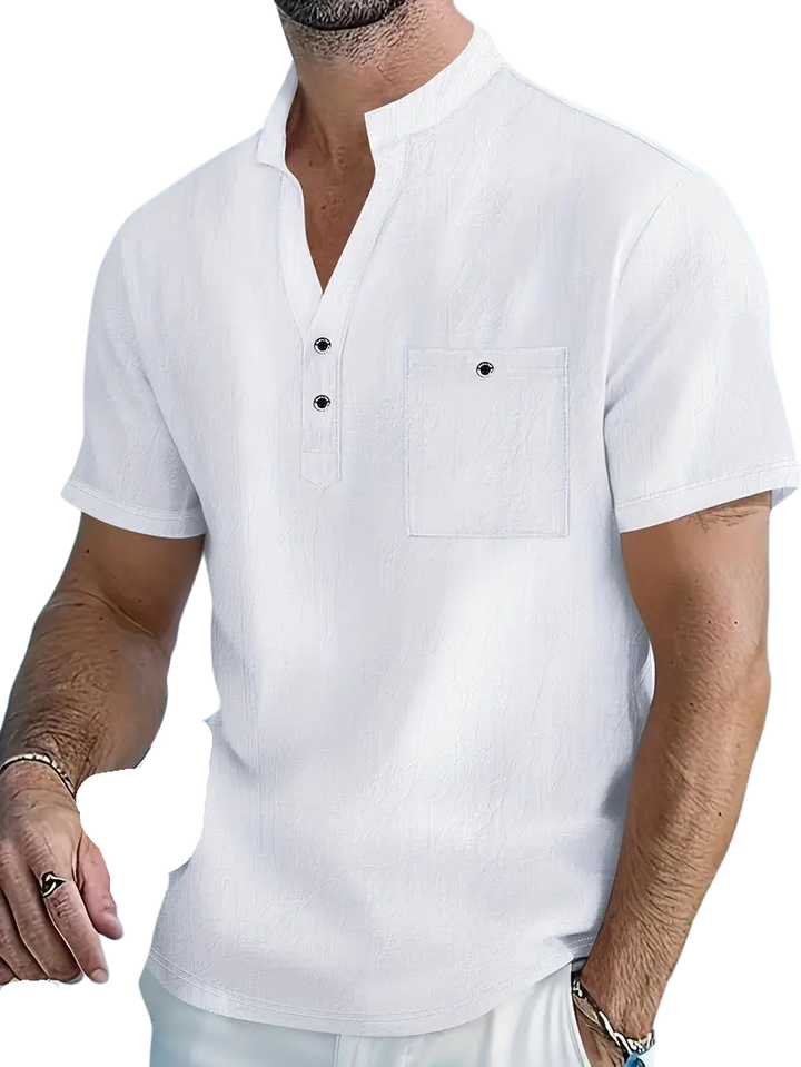 Ethan | Short Sleeve Shirt with Refined Design