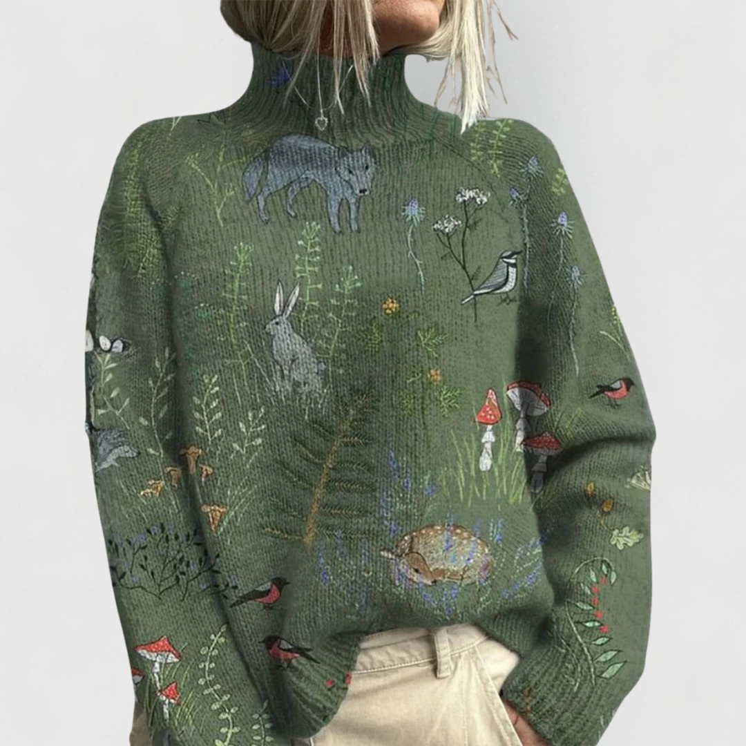 Cynthia | Turtleneck Sweater with Warmth
