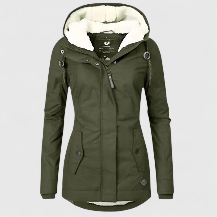 Seravia | Autumn Jacket with Water-Repellent Hood