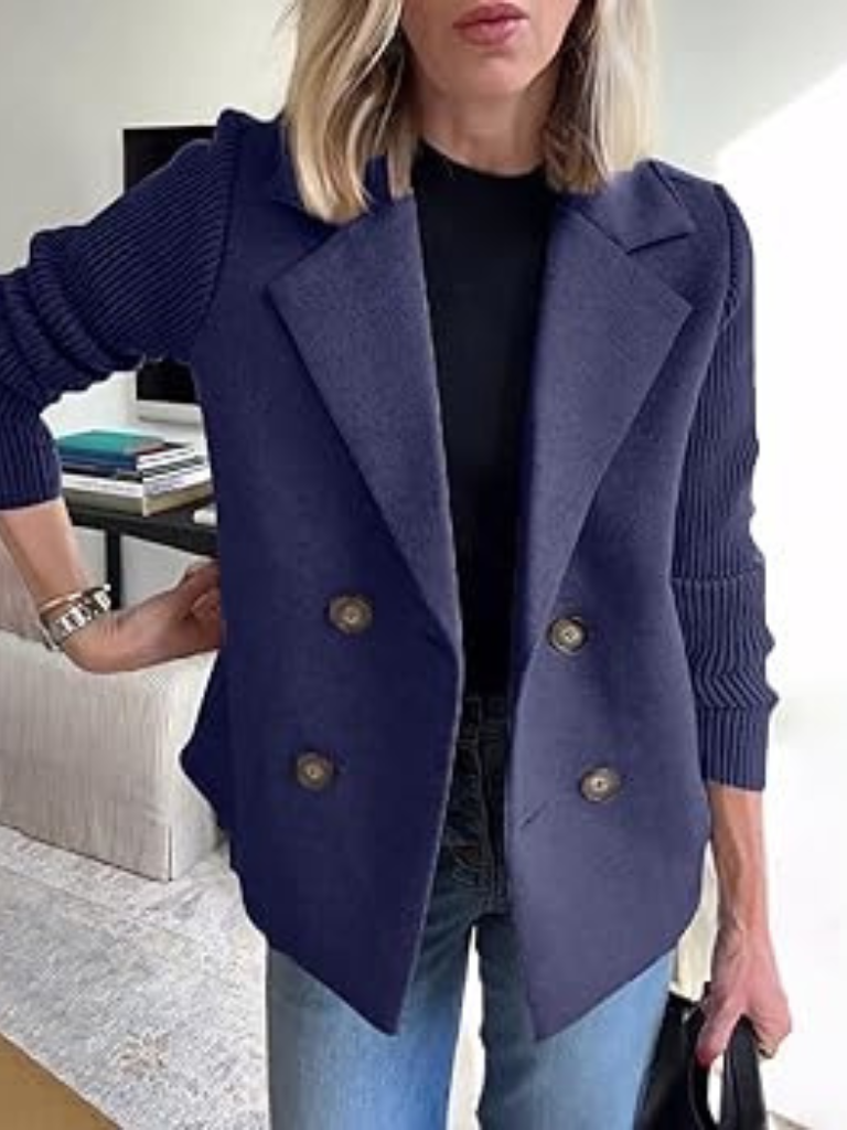 Eva | Sweater Blazer with Tailored Fit