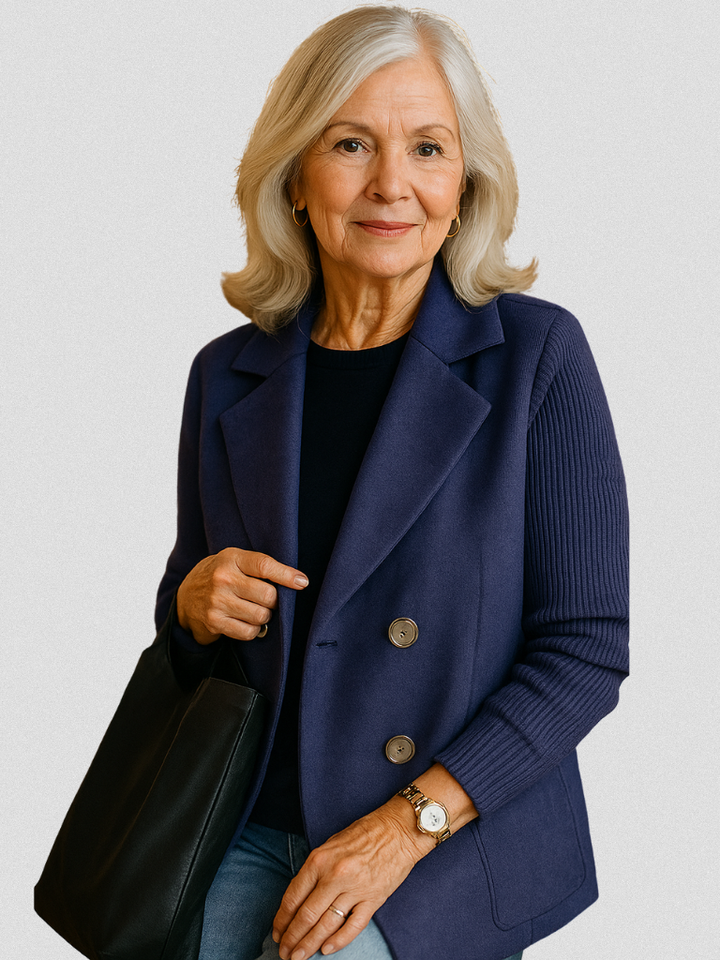 Eva | Sweater Blazer with Tailored Fit