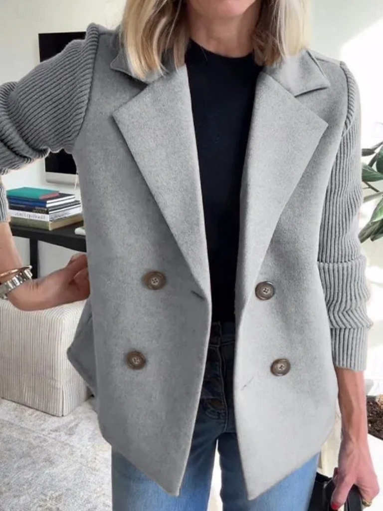 Eva | Sweater Blazer with Tailored Fit