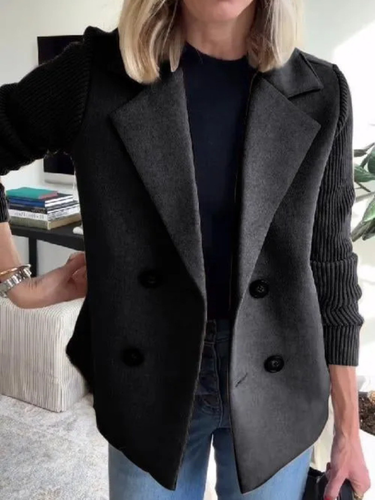 Eva | Sweater Blazer with Tailored Fit