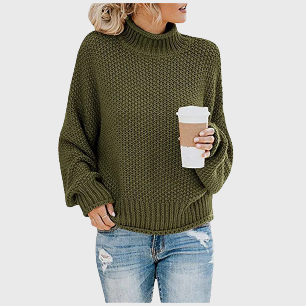 Braelyn | Pullover with High Neck