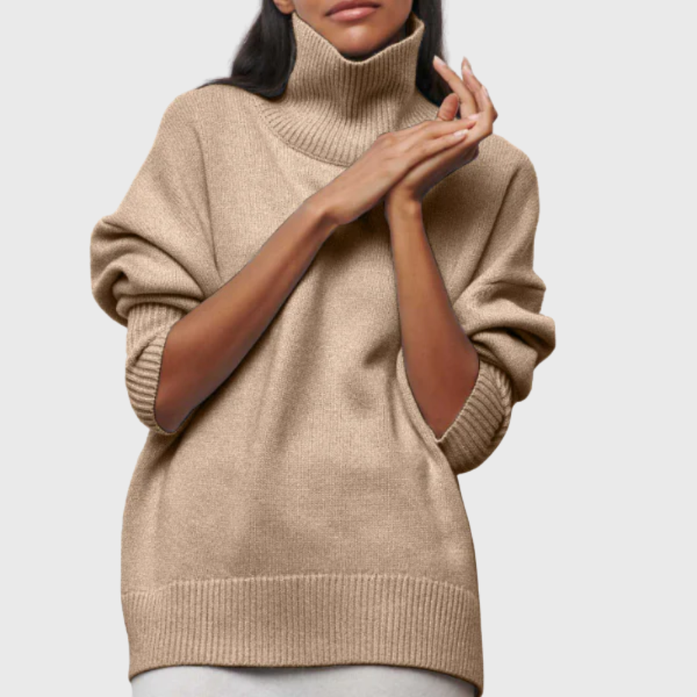 Avery | Pullover with High Neck