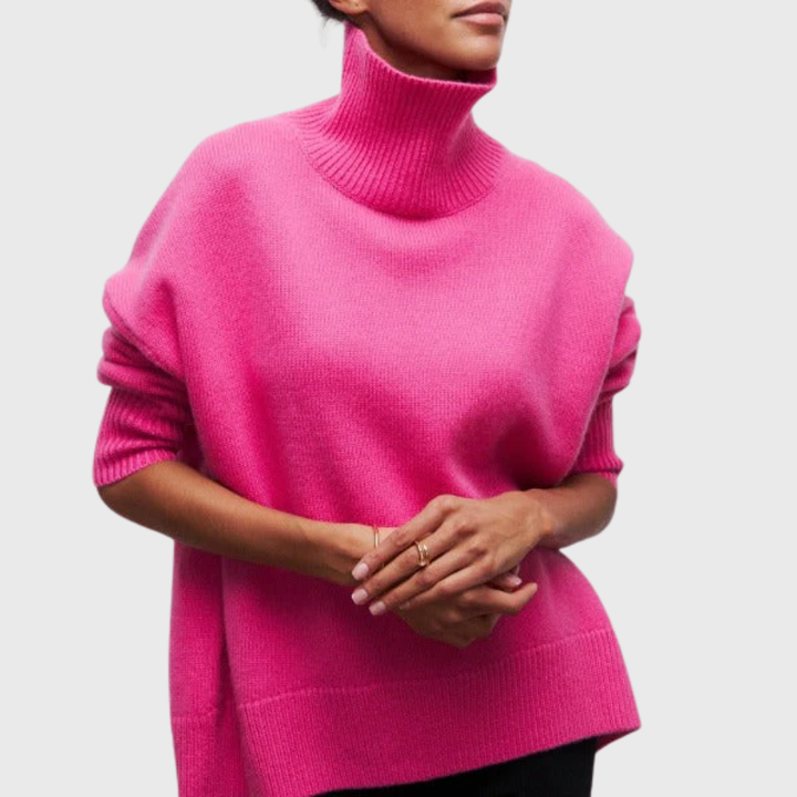 Avery | Pullover with High Neck