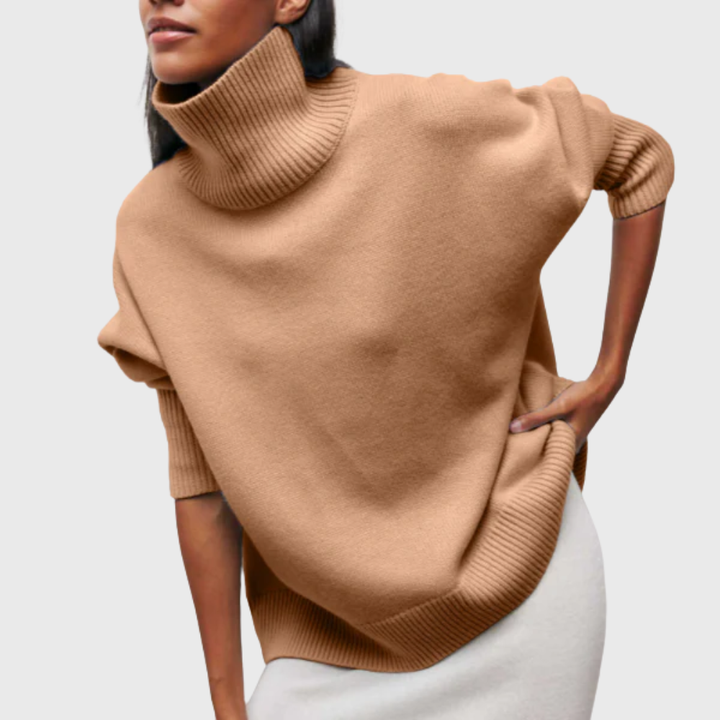 Avery | Pullover with High Neck
