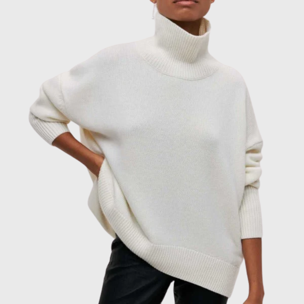 Avery | Pullover with High Neck