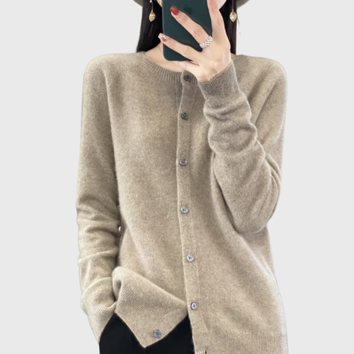 Anna | Cardigan with Merino Wool