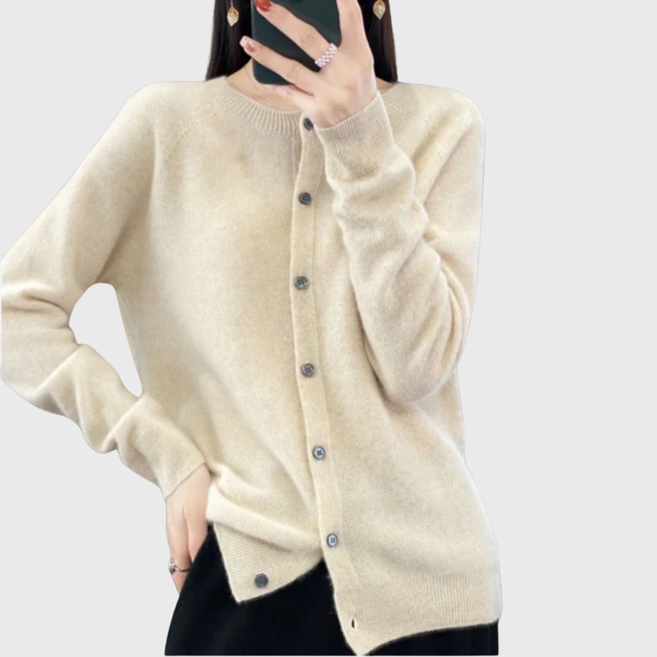 Anna | Cardigan with Merino Wool