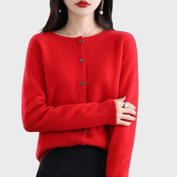 Anna | Cardigan with Merino Wool