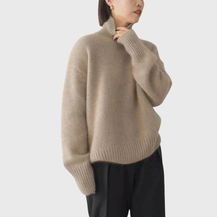 Isabella | Cashmere High Neck