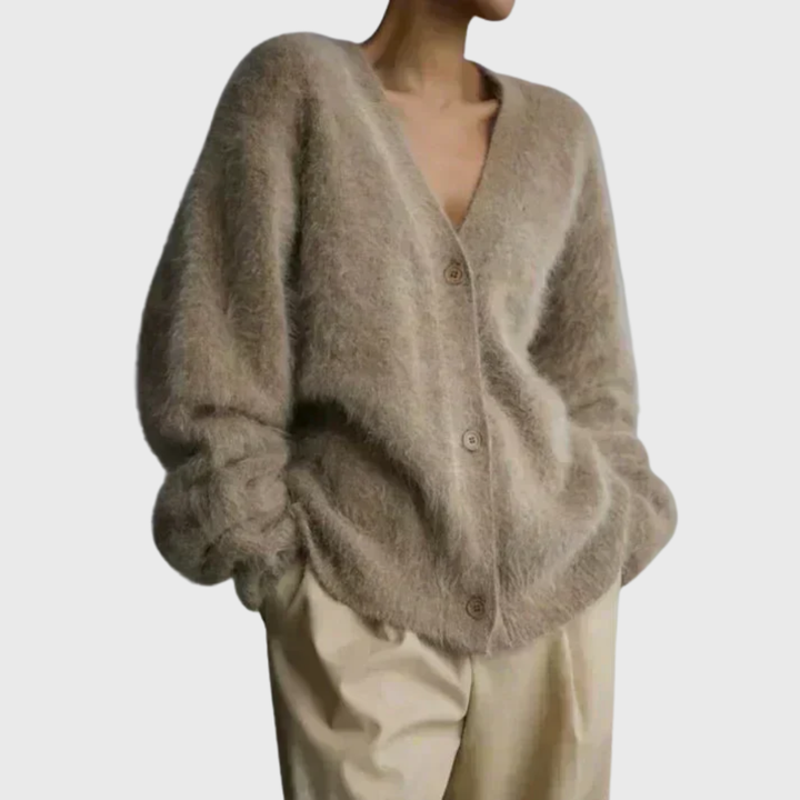 Daisy | Cashmere Sweater with Ribbed Detailing