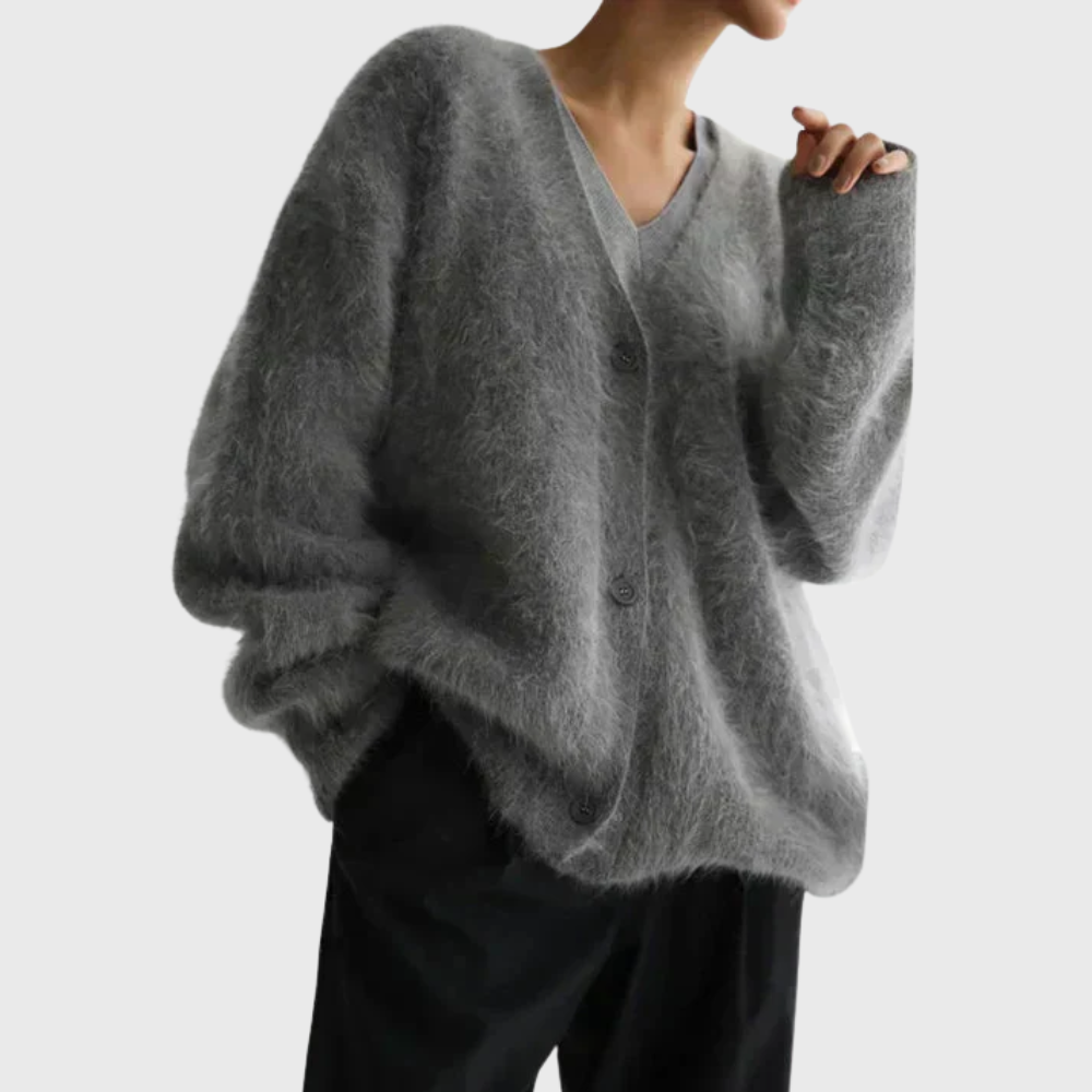 Daisy | Cashmere Sweater with Ribbed Detailing