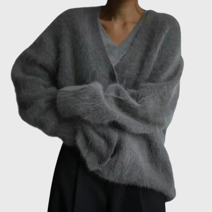 Daisy | Cashmere Sweater with Ribbed Detailing