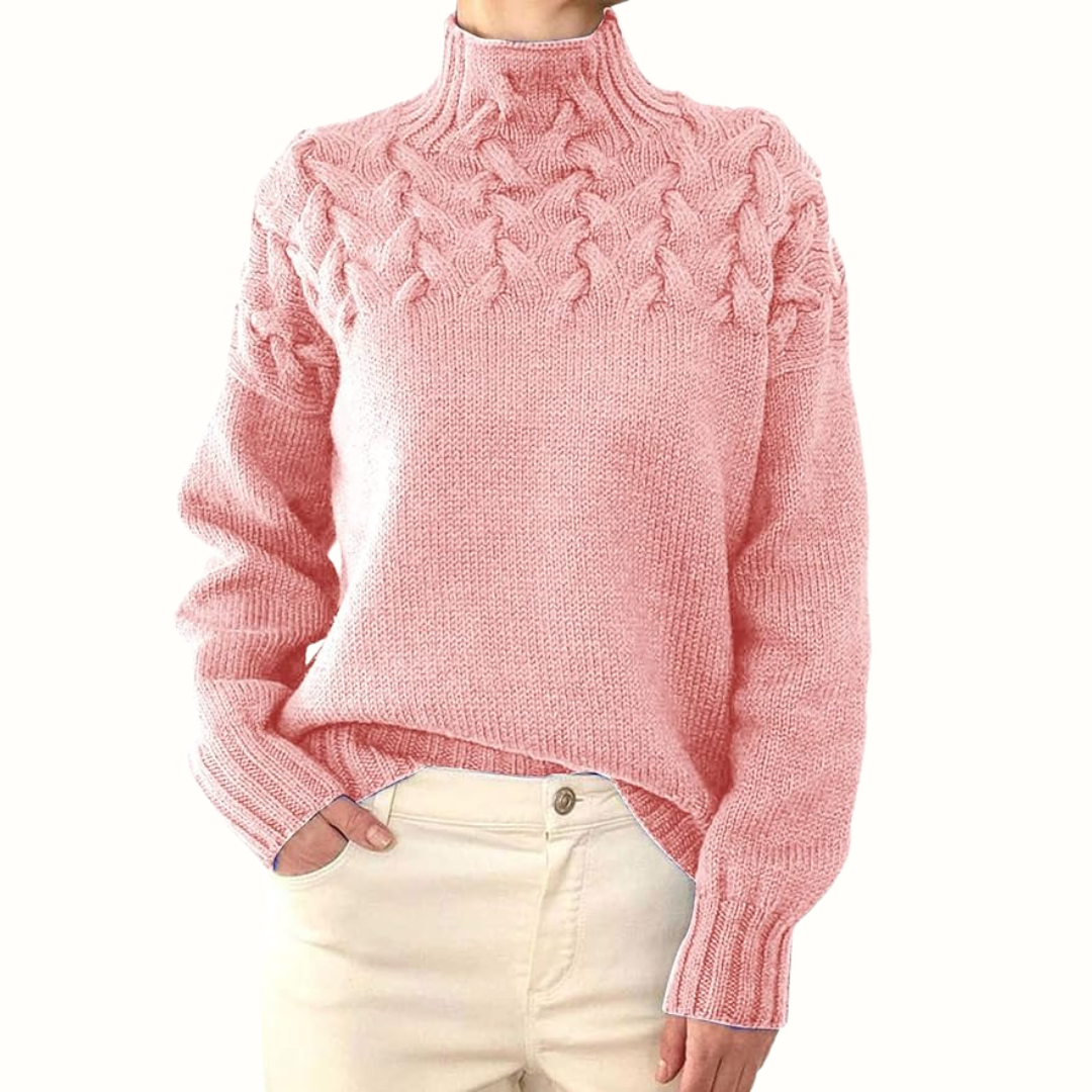 Elena | Knitted Turtleneck with Warmth
