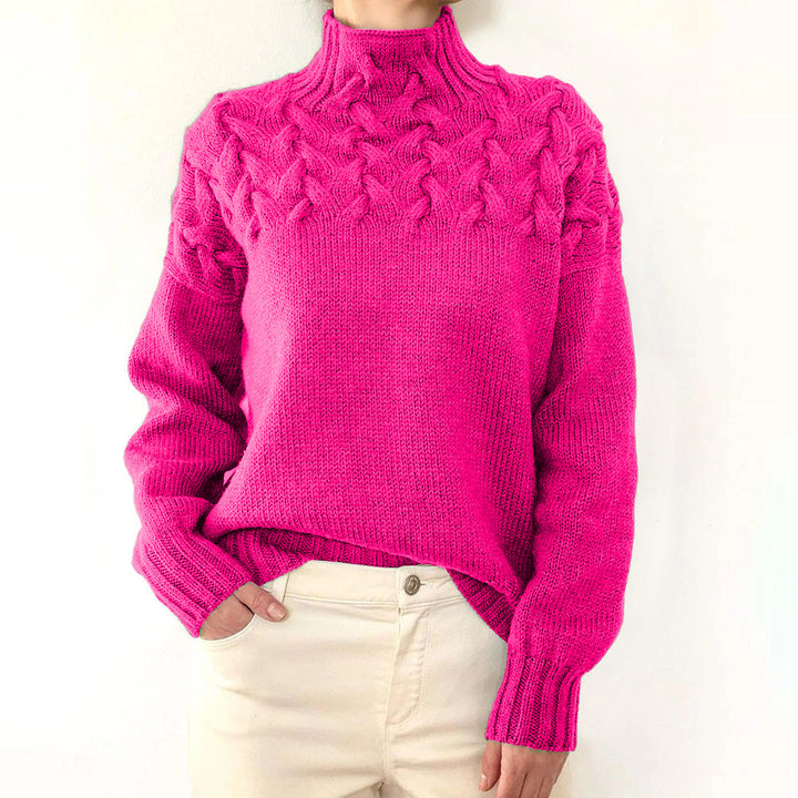 Elena | Knitted Turtleneck with Warmth