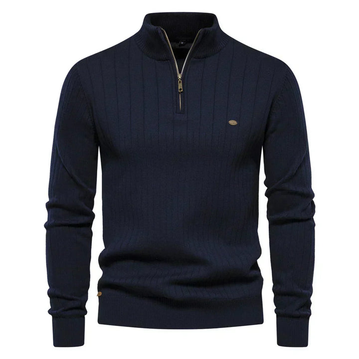 Adrian | Zippered Sweater