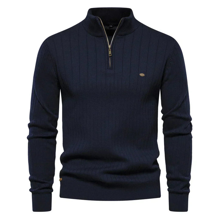 Kevin | Zip Sweater with Premium Fabric