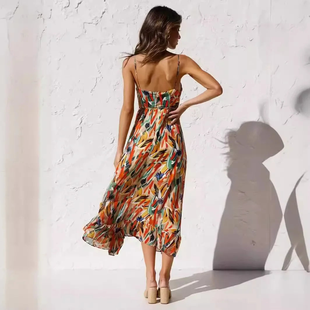 Angela | Dress with Bohemian Design