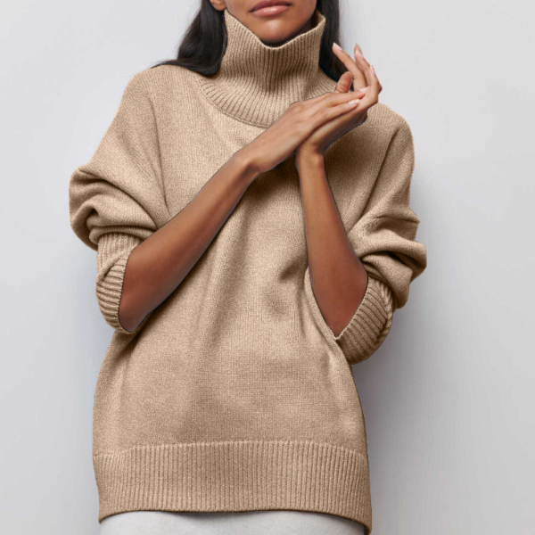 Noa | Turtleneck Sweater with Luxe Fabric