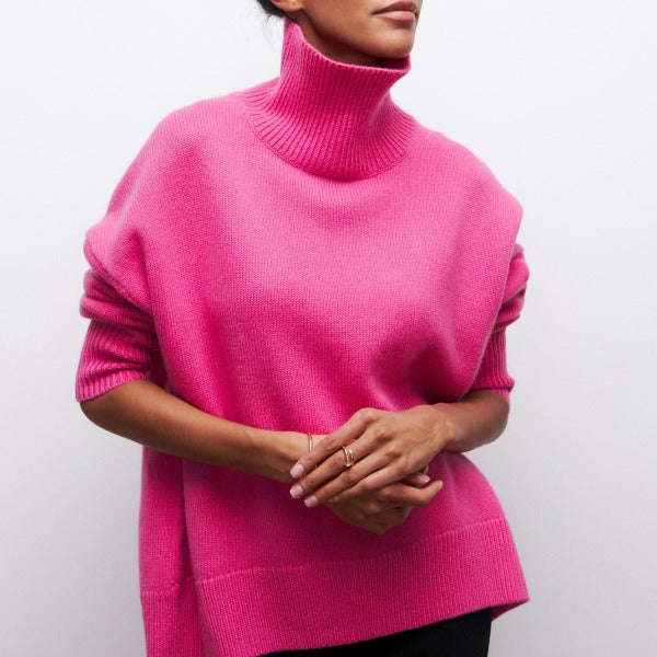 Noa | Turtleneck Sweater with Luxe Fabric