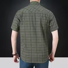 Austin | Short Sleeve Shirt with Checkered Pattern
