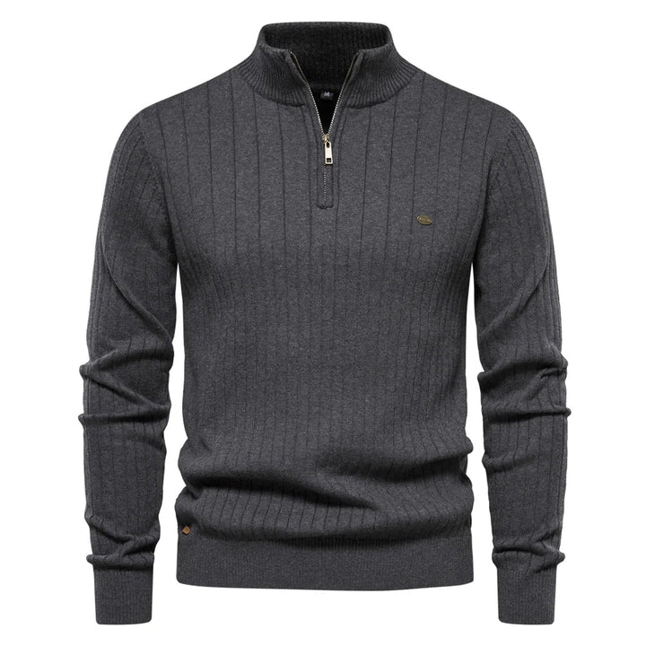 Adrian | Zippered Sweater