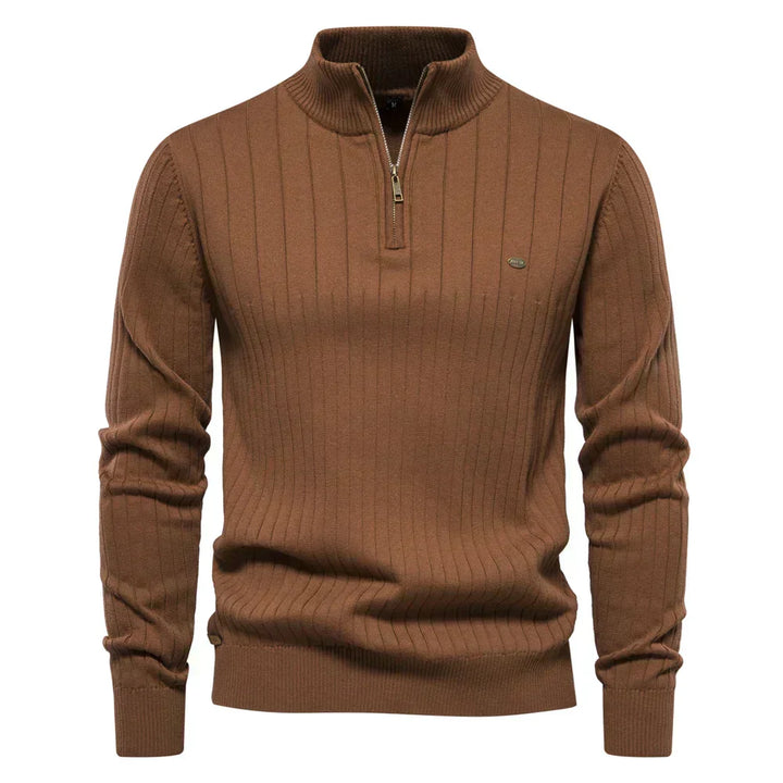 Adrian | Zippered Sweater