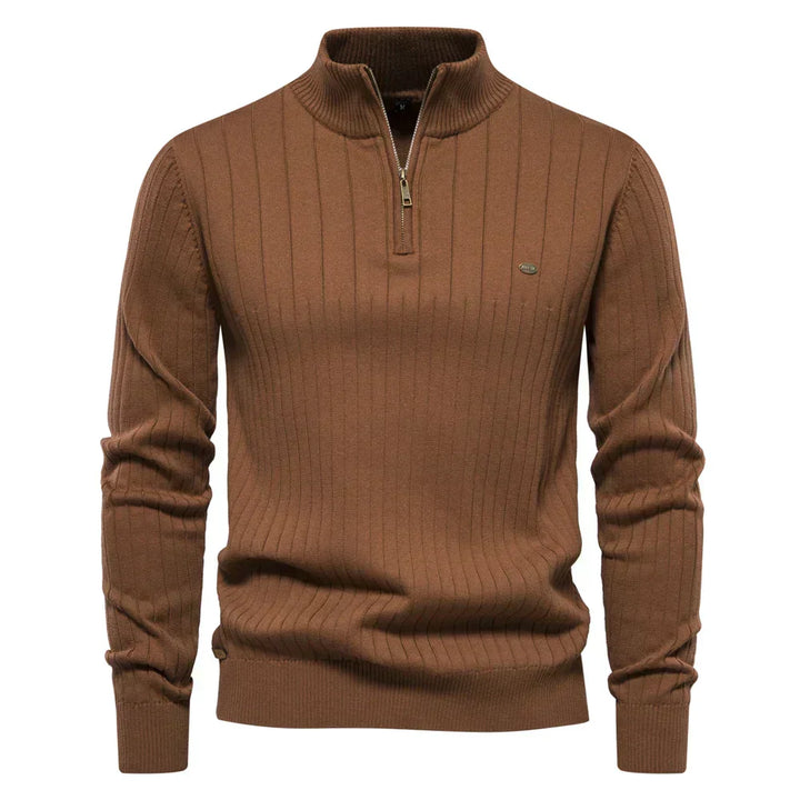 Kevin | Zip Sweater with Premium Fabric