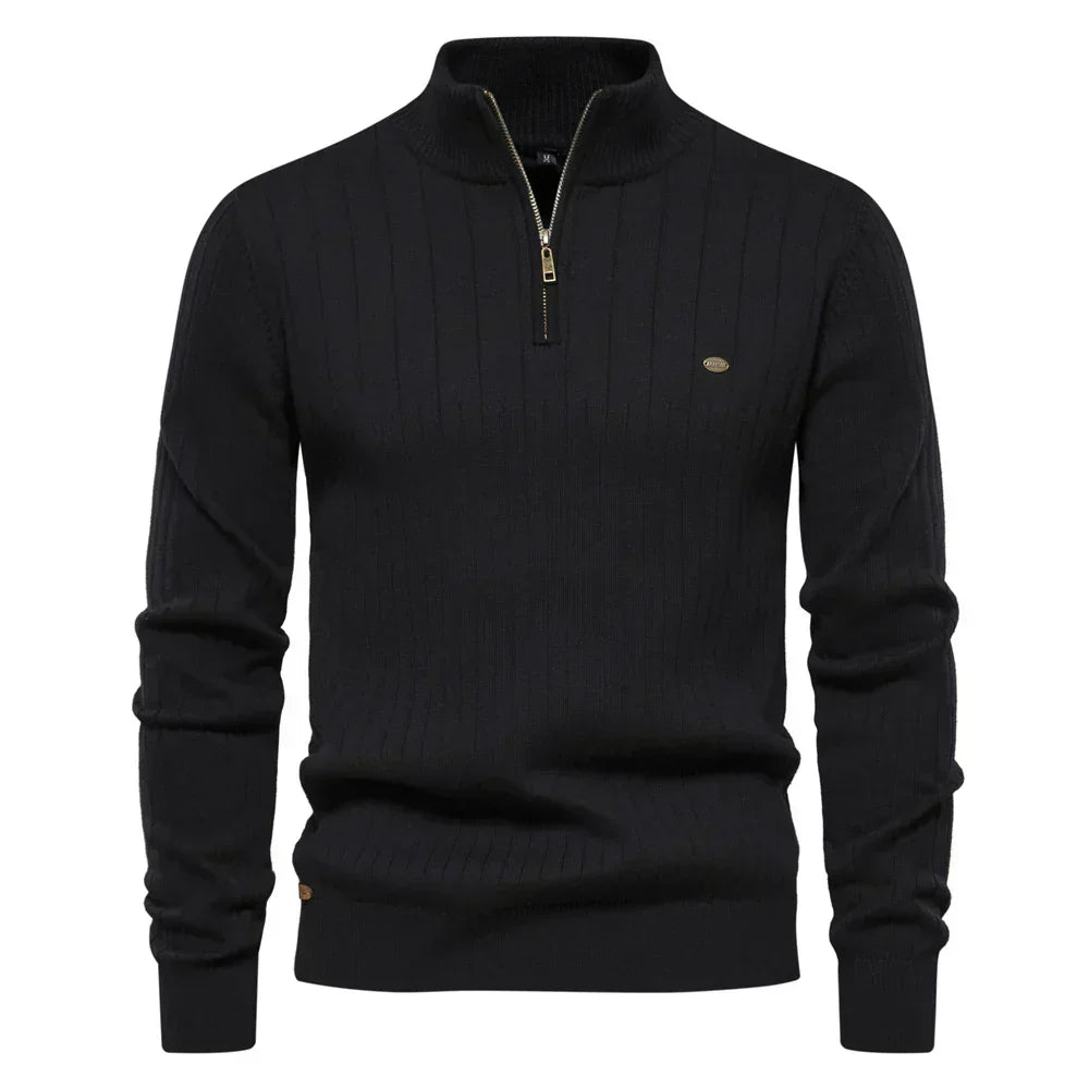 Adrian | Zippered Sweater