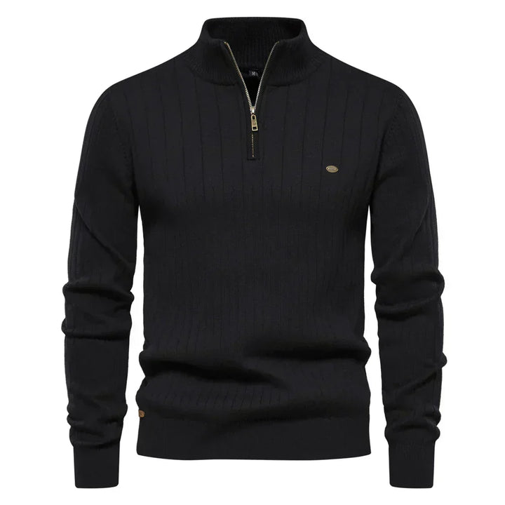 Adrian | Zippered Sweater