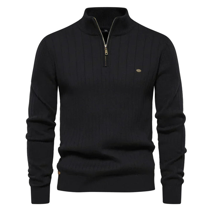 Kevin | Zip Sweater with Premium Fabric