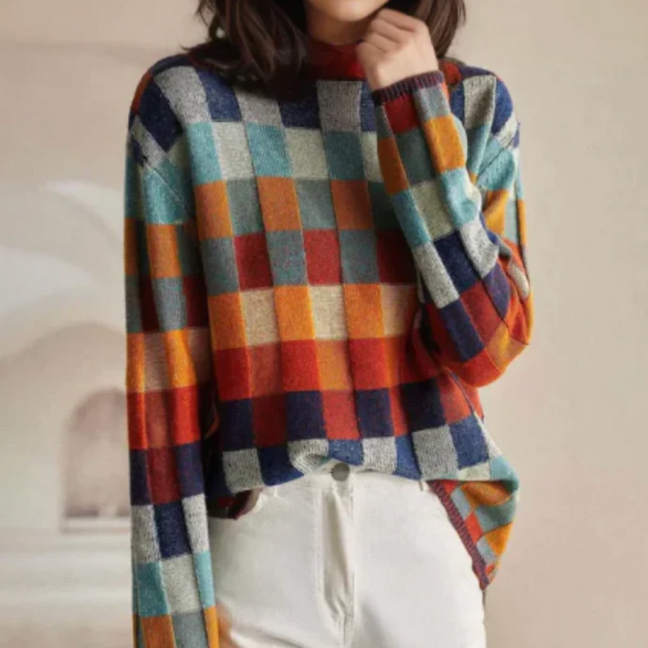 Isla | Sweater with Cozy Retro Design