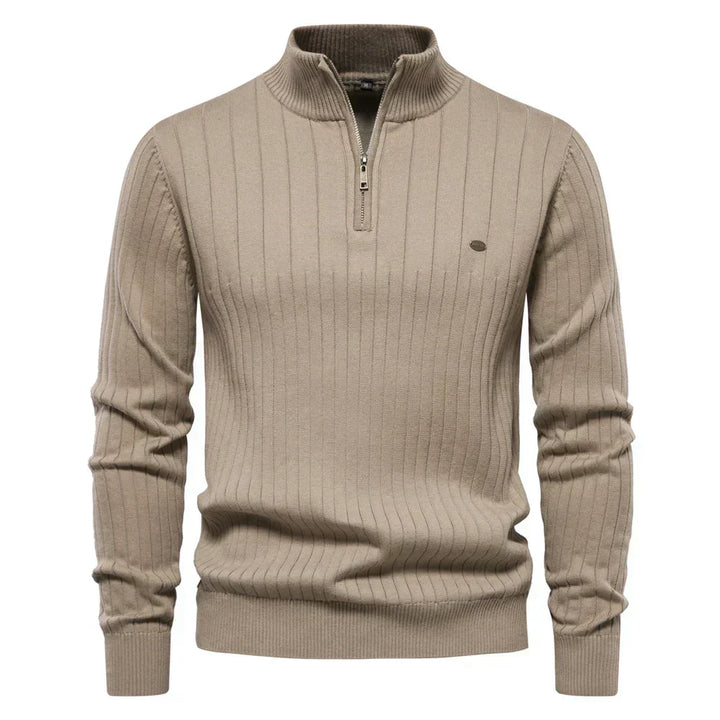 Kevin | Zip Sweater with Premium Fabric