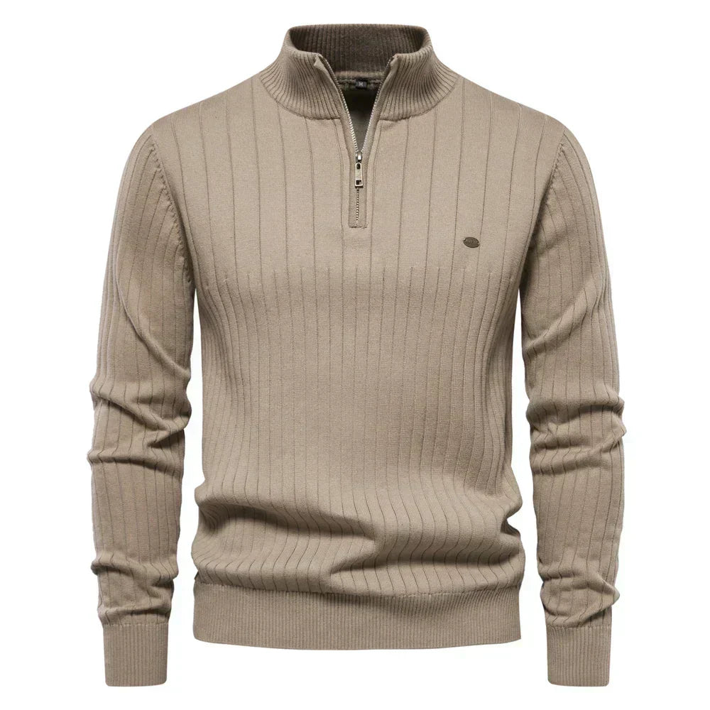 Adrian | Zippered Sweater