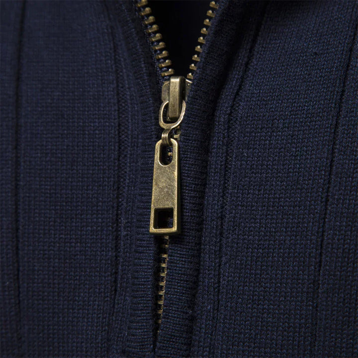 Kevin | Zip Sweater with Premium Fabric
