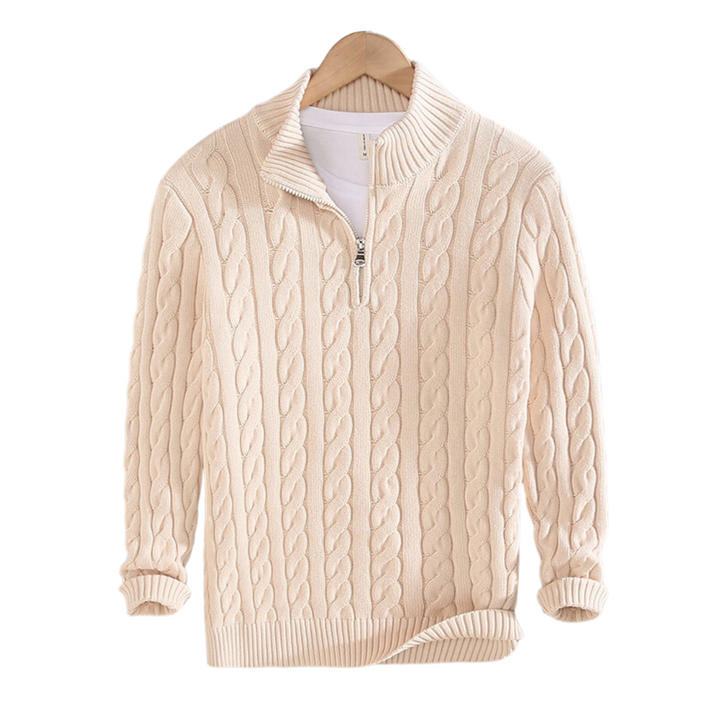 Paul | Half-Zip Pullover with Luxe Fabric