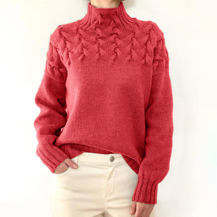 Elena | Knitted Turtleneck with Warmth