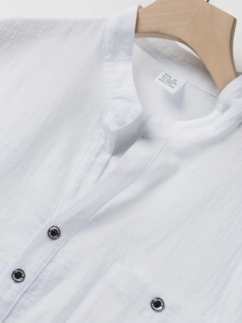 Ethan | Short Sleeve Shirt with Refined Design