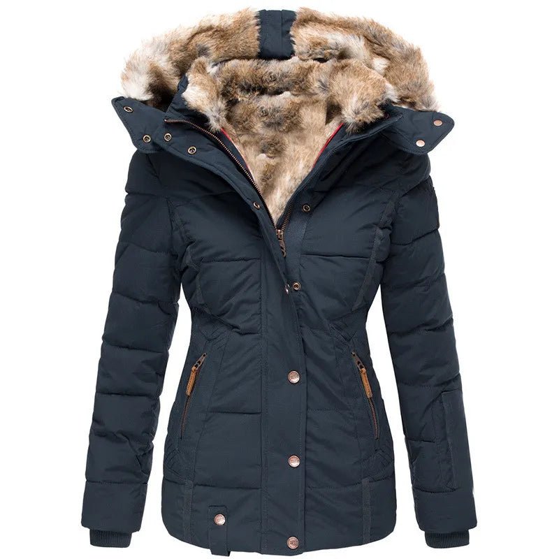 Mary | Winter Coat with Fur Lining